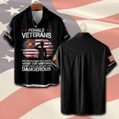 US Marine Corps, No One Fights Alone - Short Sleeve Button Shirt