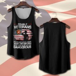 US Marine Corps, American By Birth, Veteran By Choice - Tank-Top