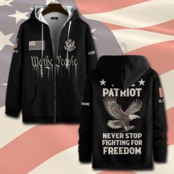 US Army, E 9 Army Sergeant Major - Zip Hoodie