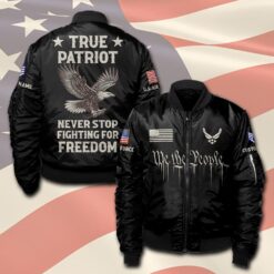 US Air Force , Remember - Honor - Respect - Bomber Jacket
