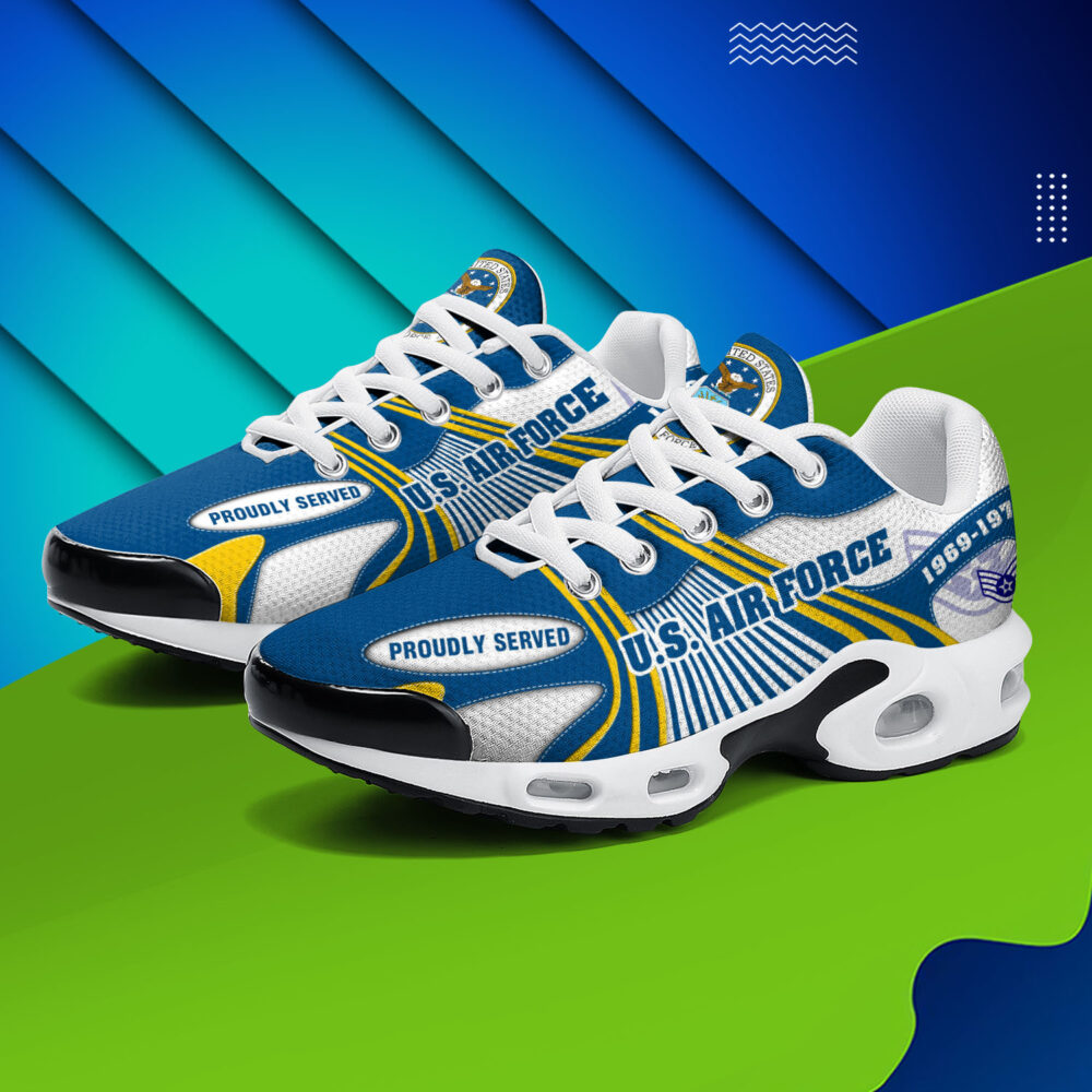 US Air Force , Honor, Duty, Service - Air Max Plus Shoes - Image 3