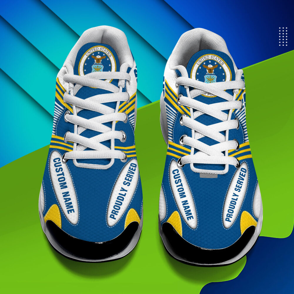US Air Force , Honor, Duty, Service - Air Max Plus Shoes - Image 4