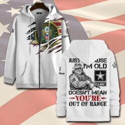 US Army, E 4 Army Specialist - Zip Hoodie