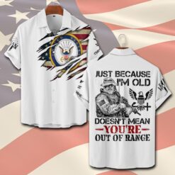 US Navy, E 3 Blue - Short Sleeve Button Shirt