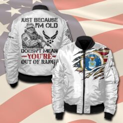 US Air Force , No One Fights Alone - Bomber Jacket