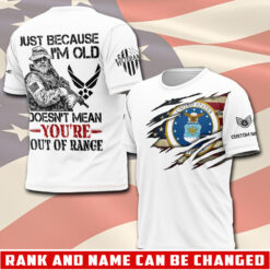 US Air Force , Service Before Self - T-Shirt
