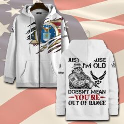 US Air Force , E 9 Air Force Command Chief Master Sergeant - Zip Hoodie
