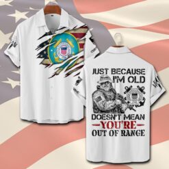 US Coast Guard, Second To None - Short Sleeve Button Shirt