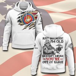 US Marine Corps, Proud Veteran - Hoodie