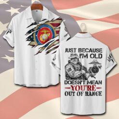 US Marine Corps, Thank a Veteran - Short Sleeve Button Shirt