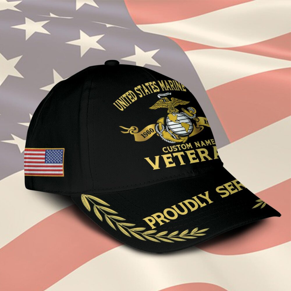 US Marine Corps, E 3 Marines Lance Corporal - Classic Cap - Image 2