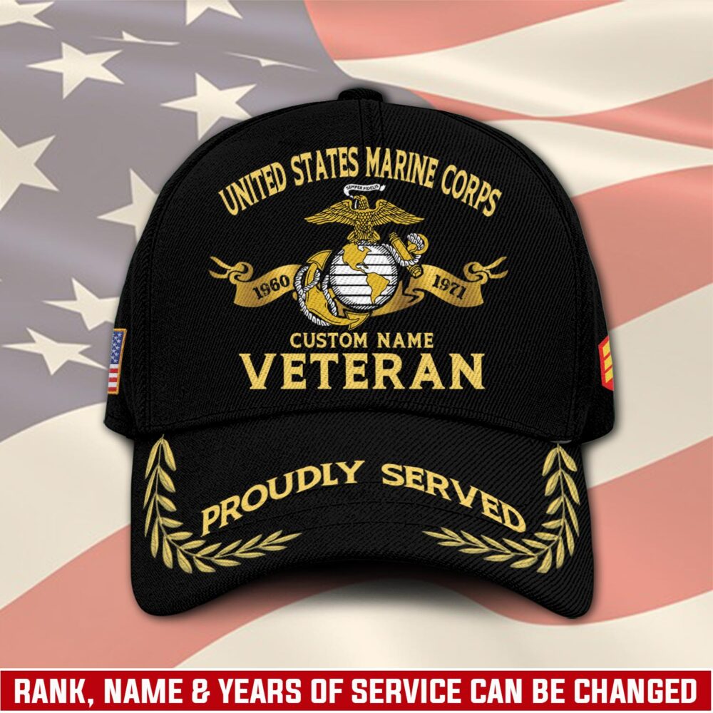 US Marine Corps, E 3 Marines Lance Corporal - Classic Cap
