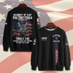 US Air Force , Lest We Forget - Sweatshirt