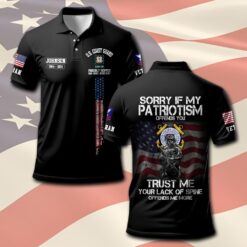 US Coast Guard, No One Gets Left Behind - Polo Shirt