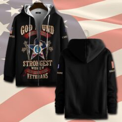 US Air Force , Service Before Self - Zip Hoodie