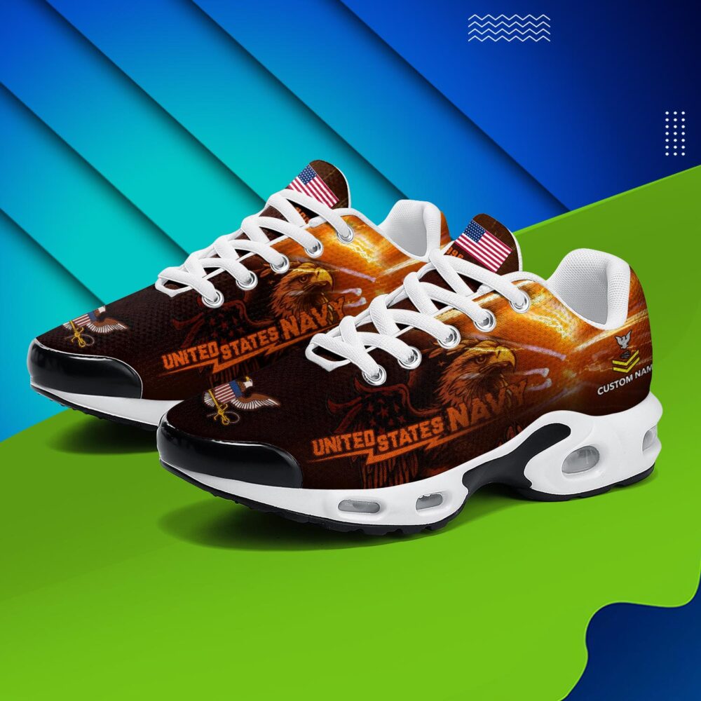 US Navy, Always Courageous - Air Max Plus Shoes - Image 3