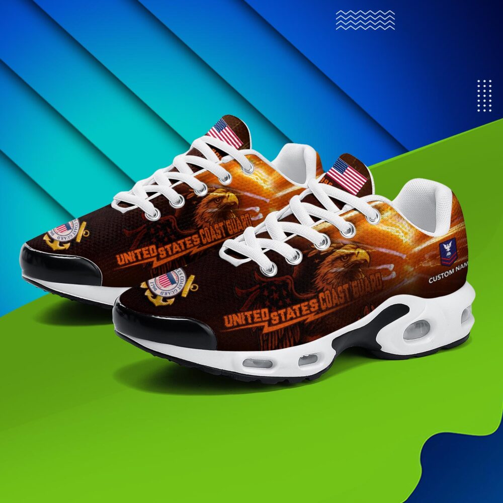US Coast Guard, E 9 Gold - Air Max Plus Shoes - Image 3