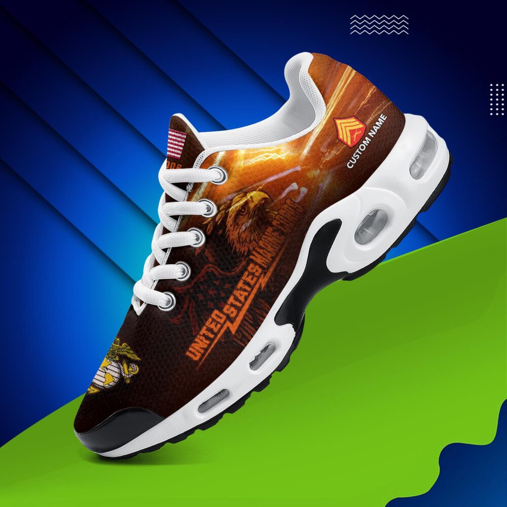 US Marine Corps, Honor, Duty, Service - Air Max Plus Shoes - Image 2