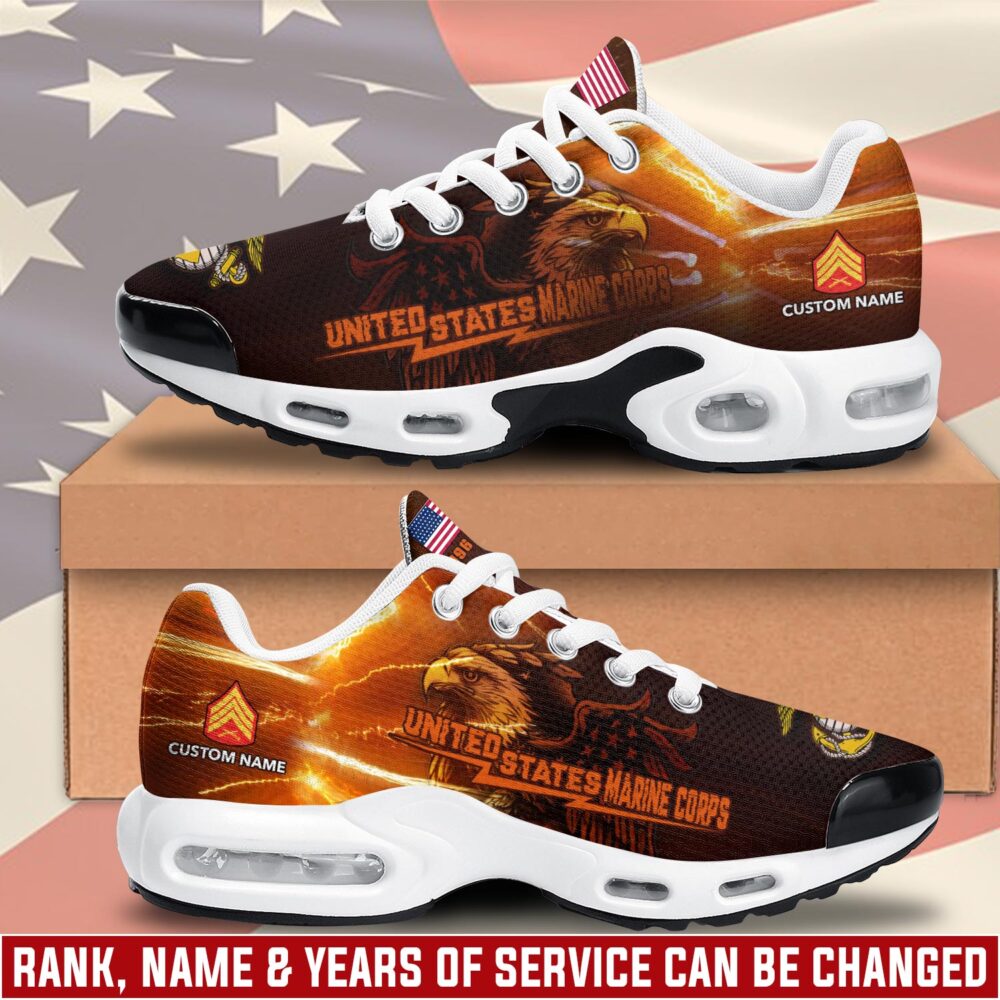 US Marine Corps, Honor, Duty, Service - Air Max Plus Shoes