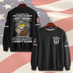 US Air Force , Freedom Over Fear - Sweatshirt