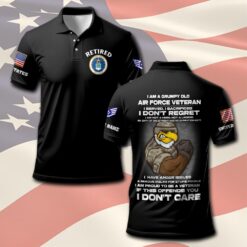 US Air Force , E 9 Air Force Chief Master Sergeant - Polo Shirt