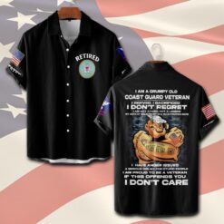 US Coast Guard, I Walked The Walk - Short Sleeve Button Shirt