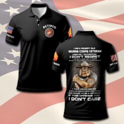 US Marine Corps, E 6 Marines Staff Sergeant - Polo Shirt