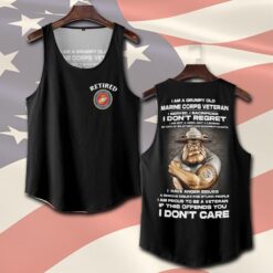US Marine Corps, E 6 Marines Staff Sergeant - Tank-Top