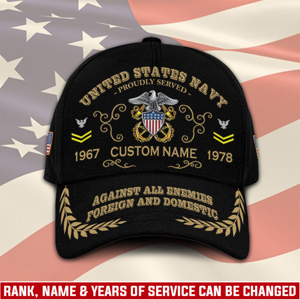 US Navy, Once A Sailor, Always A Sailor - Classic Cap
