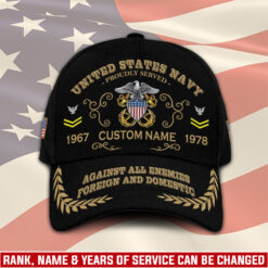 US Navy, Once A Sailor, Always A Sailor - Classic Cap