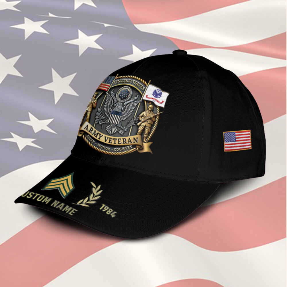 US Army, Freedom Over Fear - Classic Cap - Image 2