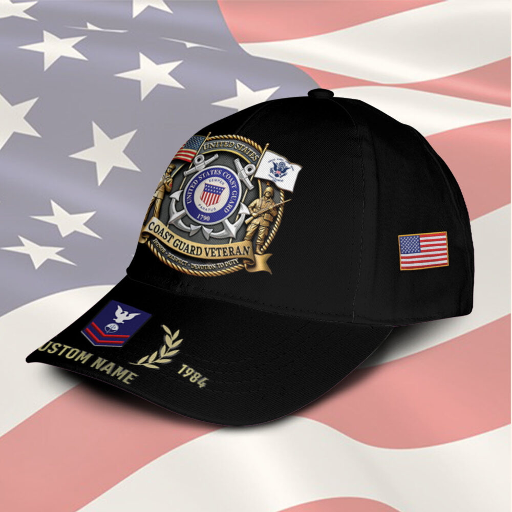 US Coast Guard, Defender of Freedom - Classic Cap - Image 2