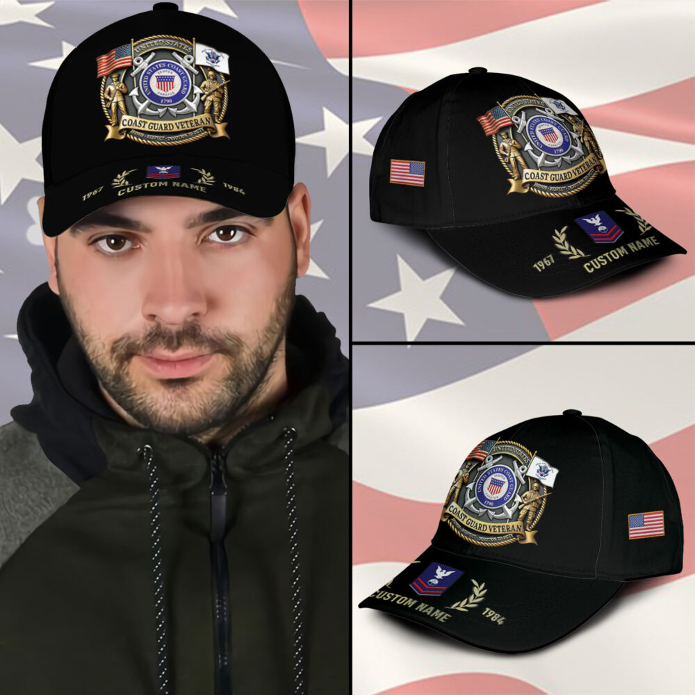 US Coast Guard, Defender of Freedom - Classic Cap - Image 3