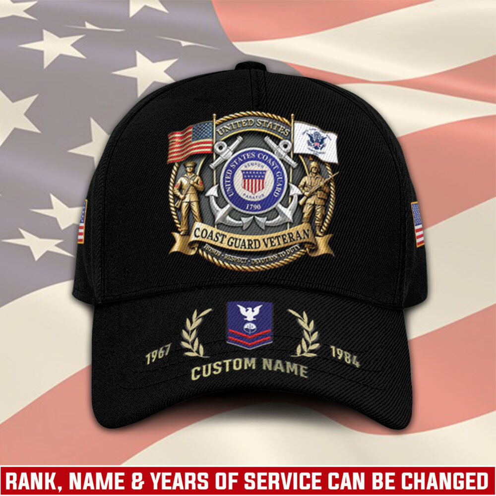 US Coast Guard, Defender of Freedom - Classic Cap