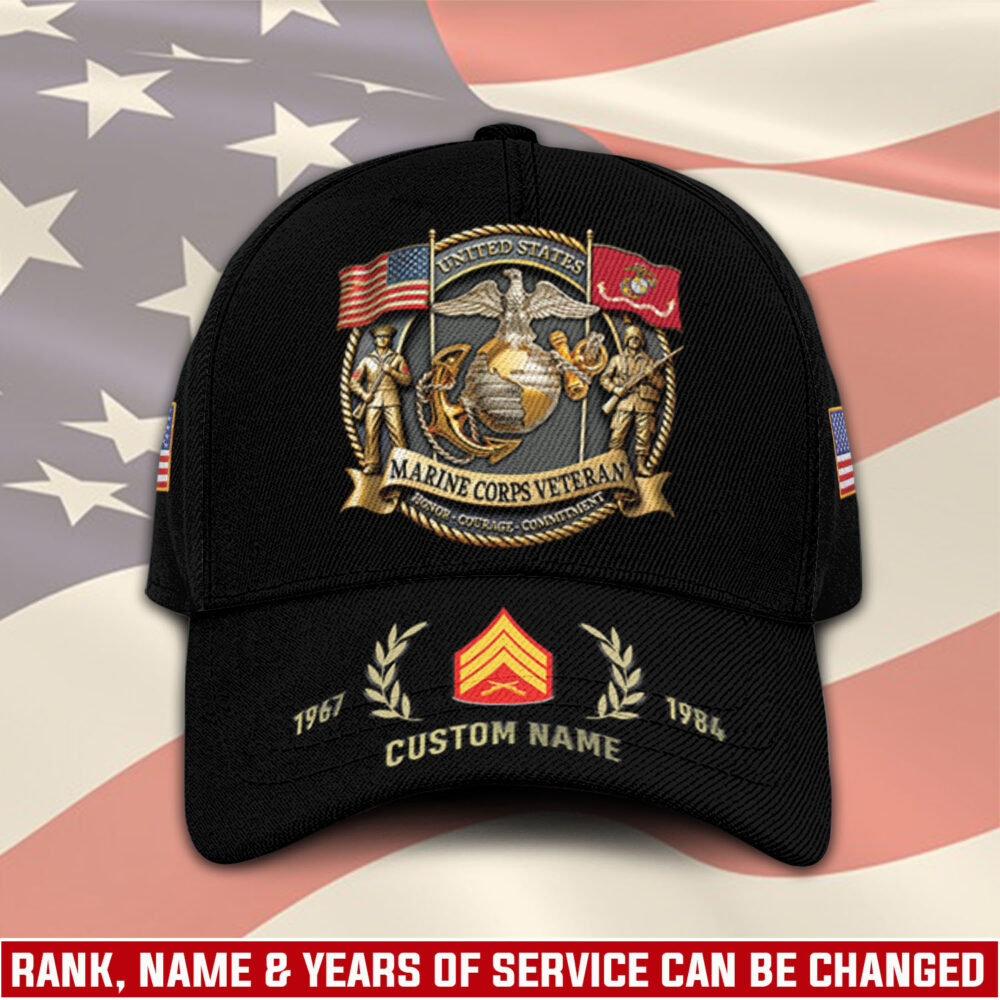 US Marine Corps, O 3 Marines Captain - Classic Cap