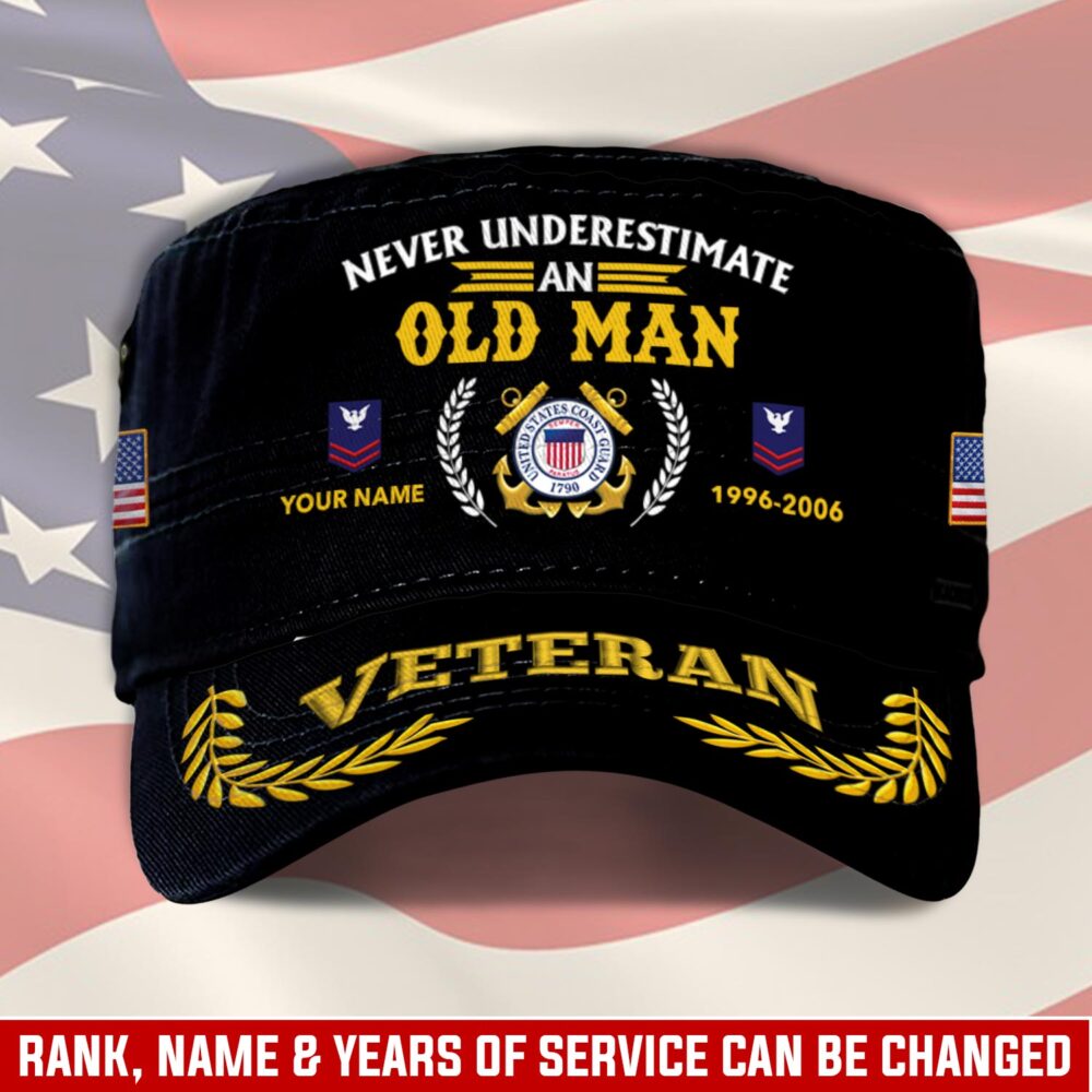 US Coast Guard, Born Ready - Military Cap