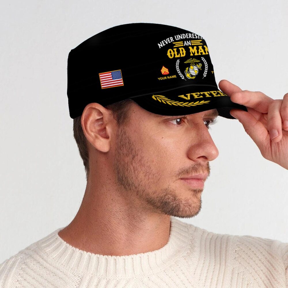 US Marine Corps, Once A Marine, Always A Marine - Military Cap - Image 3