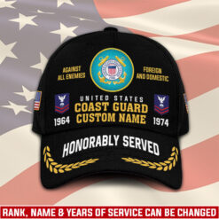 US Coast Guard, Freedom Isn't Free - Classic Cap
