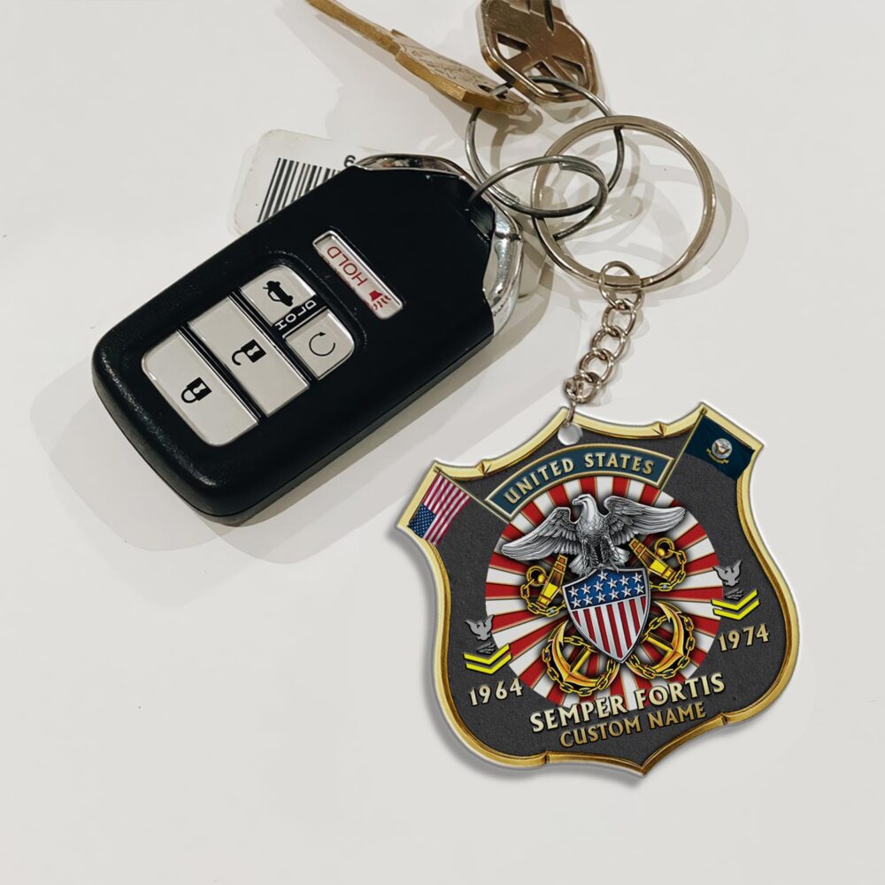 US Navy, Honor The Fallen - Acrylic Keychain - Image 3