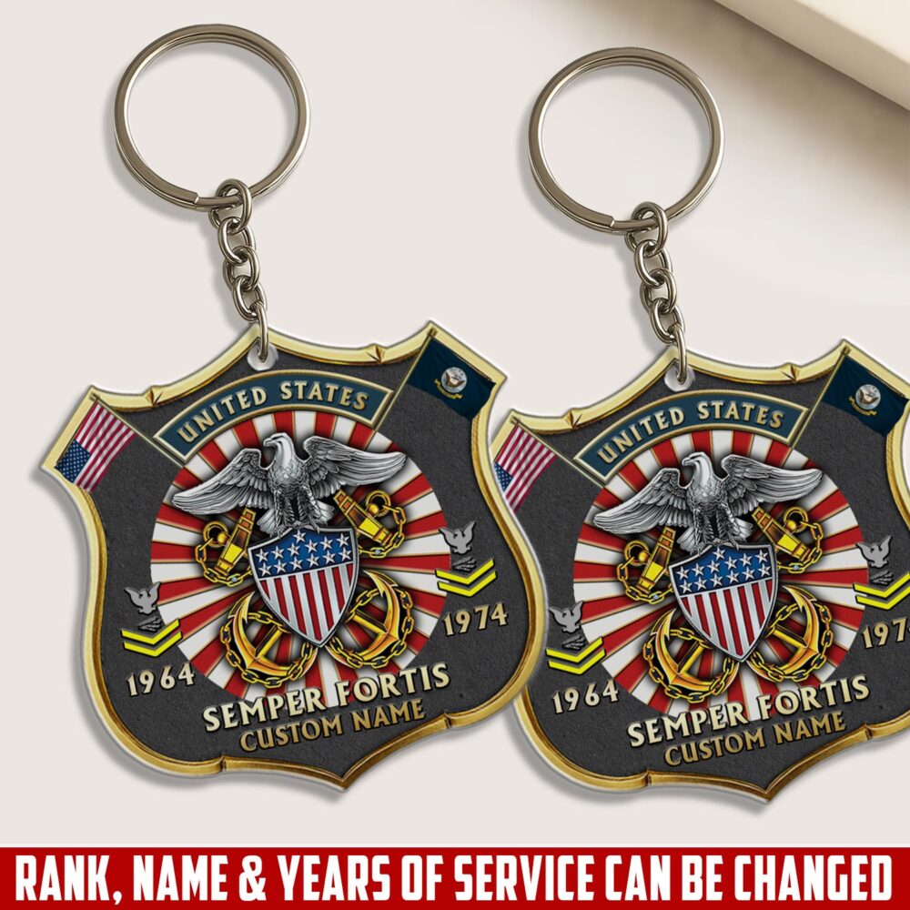US Navy, Honor The Fallen - Acrylic Keychain