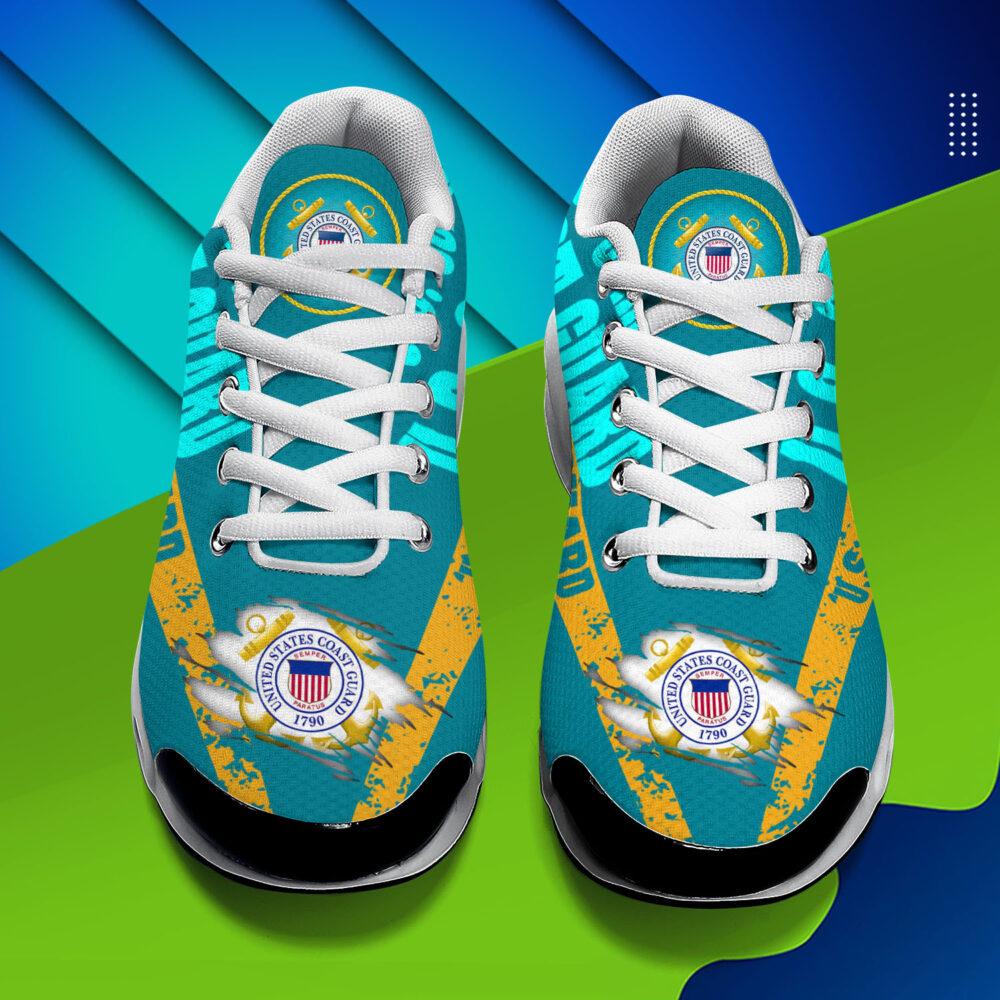 US Coast Guard, Proud Veteran - Air Max Plus Shoes - Image 4