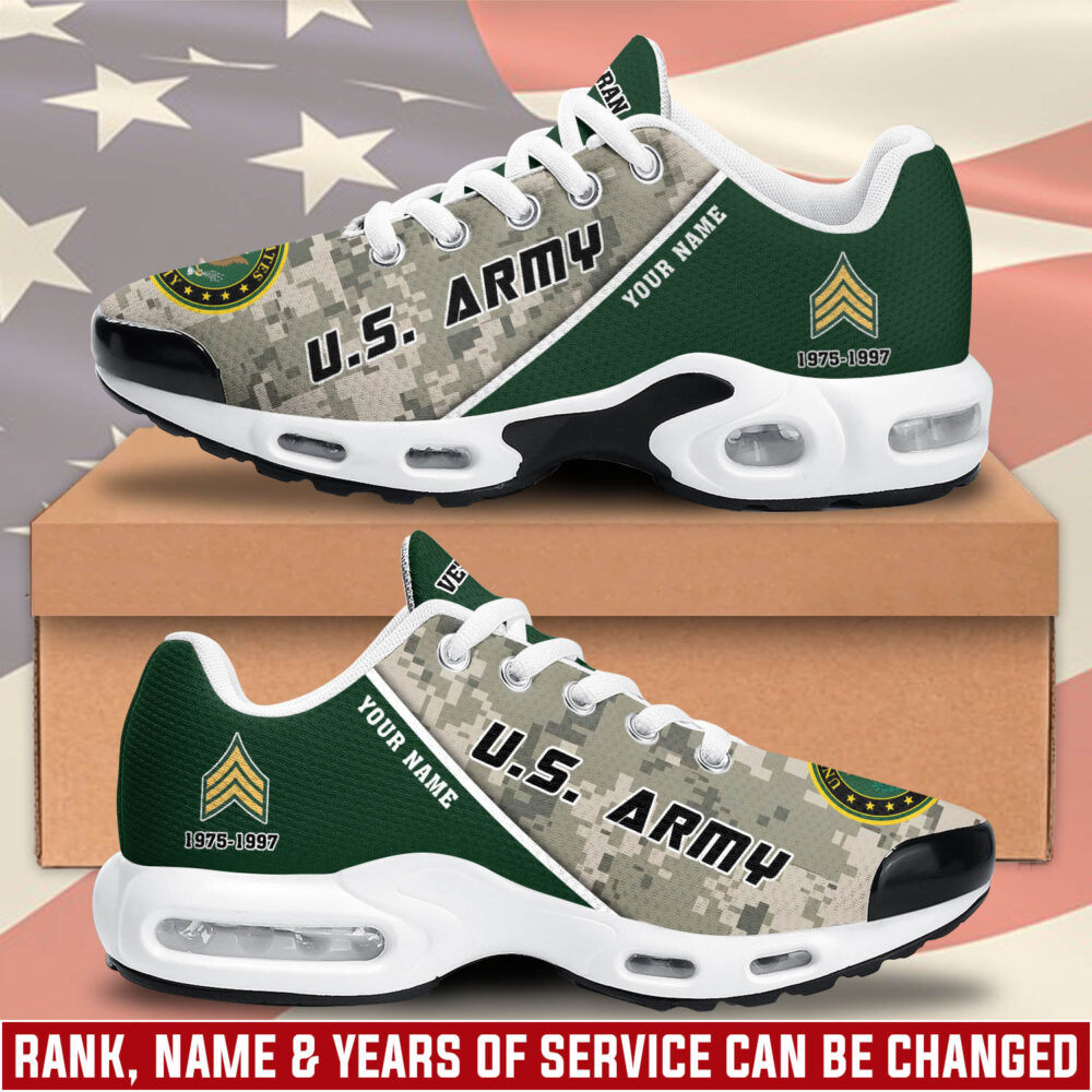 US Army, E 6 Army Specialist - Air Max Plus Shoes
