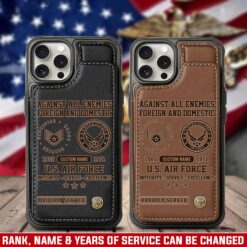 US Air Force , Lest We Forget - Leather Flip Phone Case