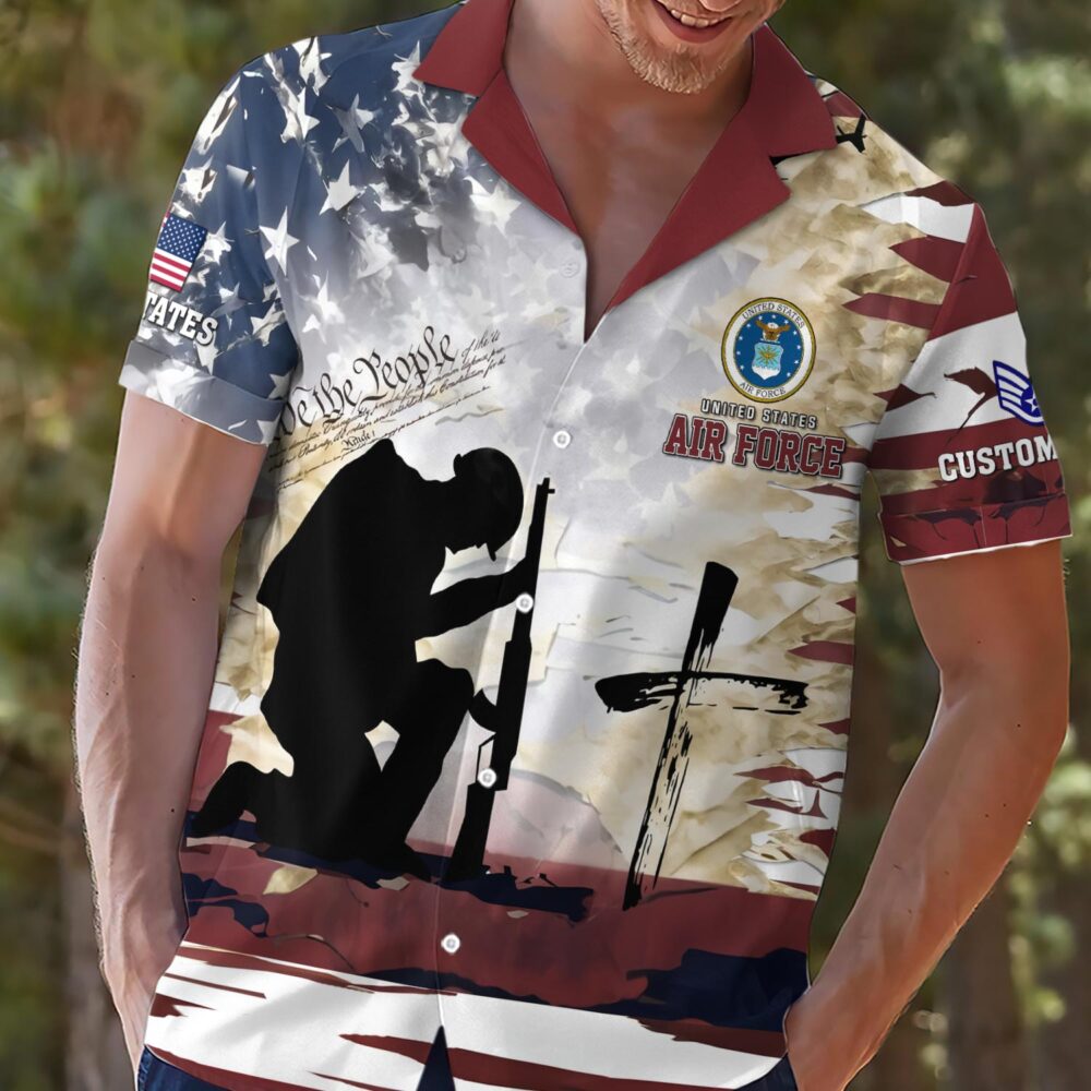 US Air Force , E 2 Air Force Airman - Hawaii Shirt - Image 2