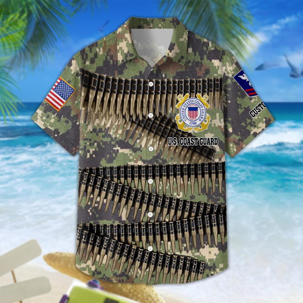 US Coast Guard, Defender of Freedom - Hawaii Shirt - Image 3