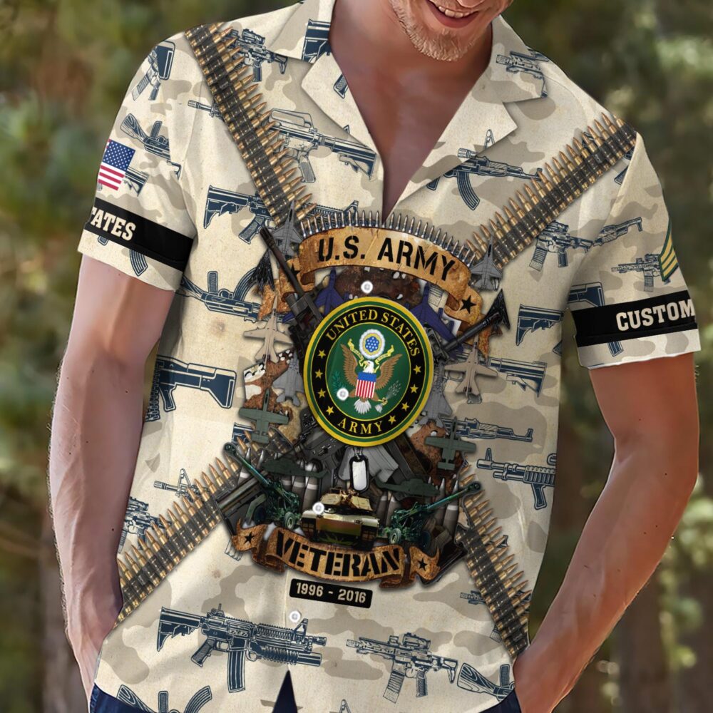 US Army, E 4 Army Corporal - Hawaii Shirt - Image 2