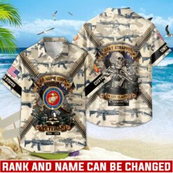 US Marine Corps, I Walked The Walk - Hawaii Shirt