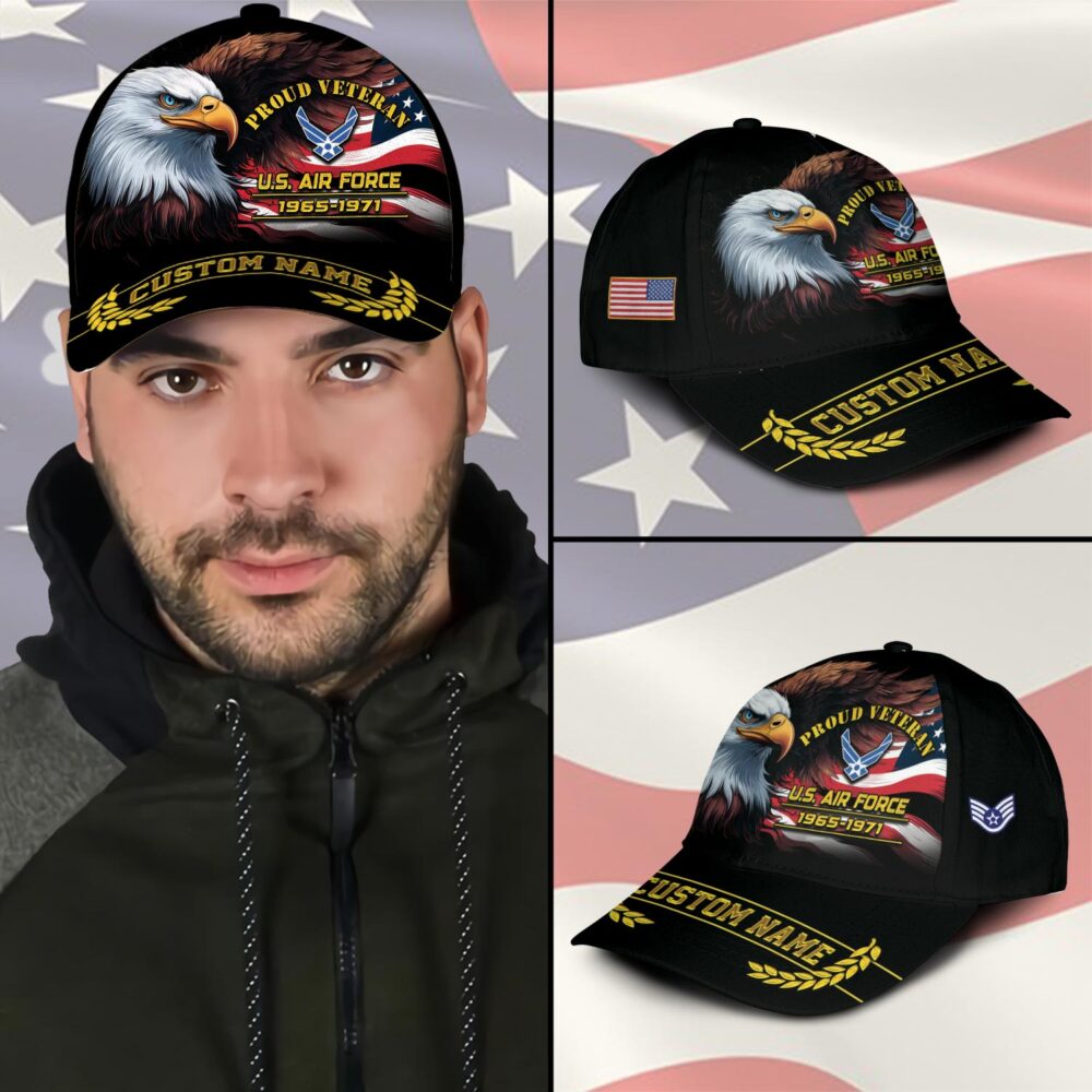 US Air Force, E 8 Air Force Senior Master Sergeant - Classic Cap - Image 3