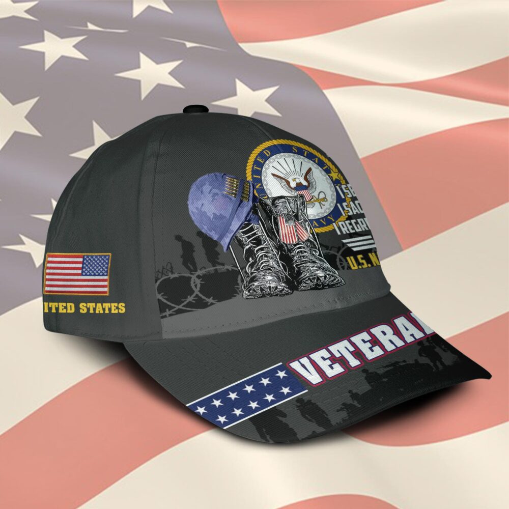 US Navy, E 2 White - Classic Cap - Image 2