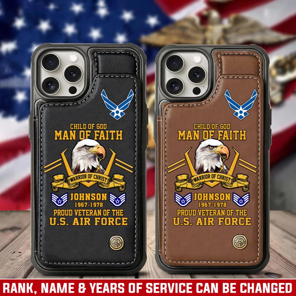 US Air Force , Life And Pride - Leather Flip Phone Case